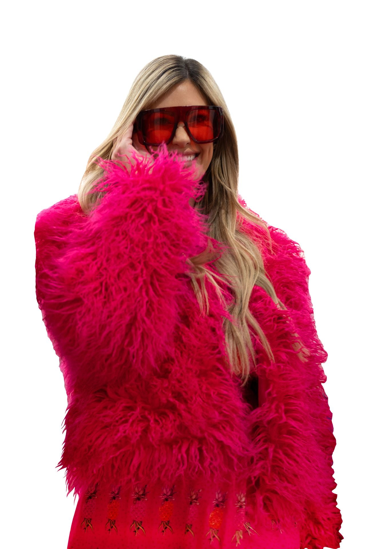 Image by gwuapbby  Fur coats women, Pink fur jacket, Fur fashion