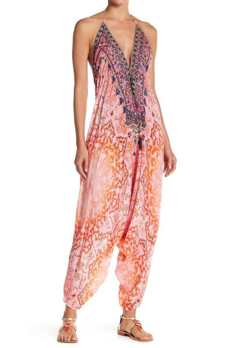 Silk 2025 harem jumpsuit