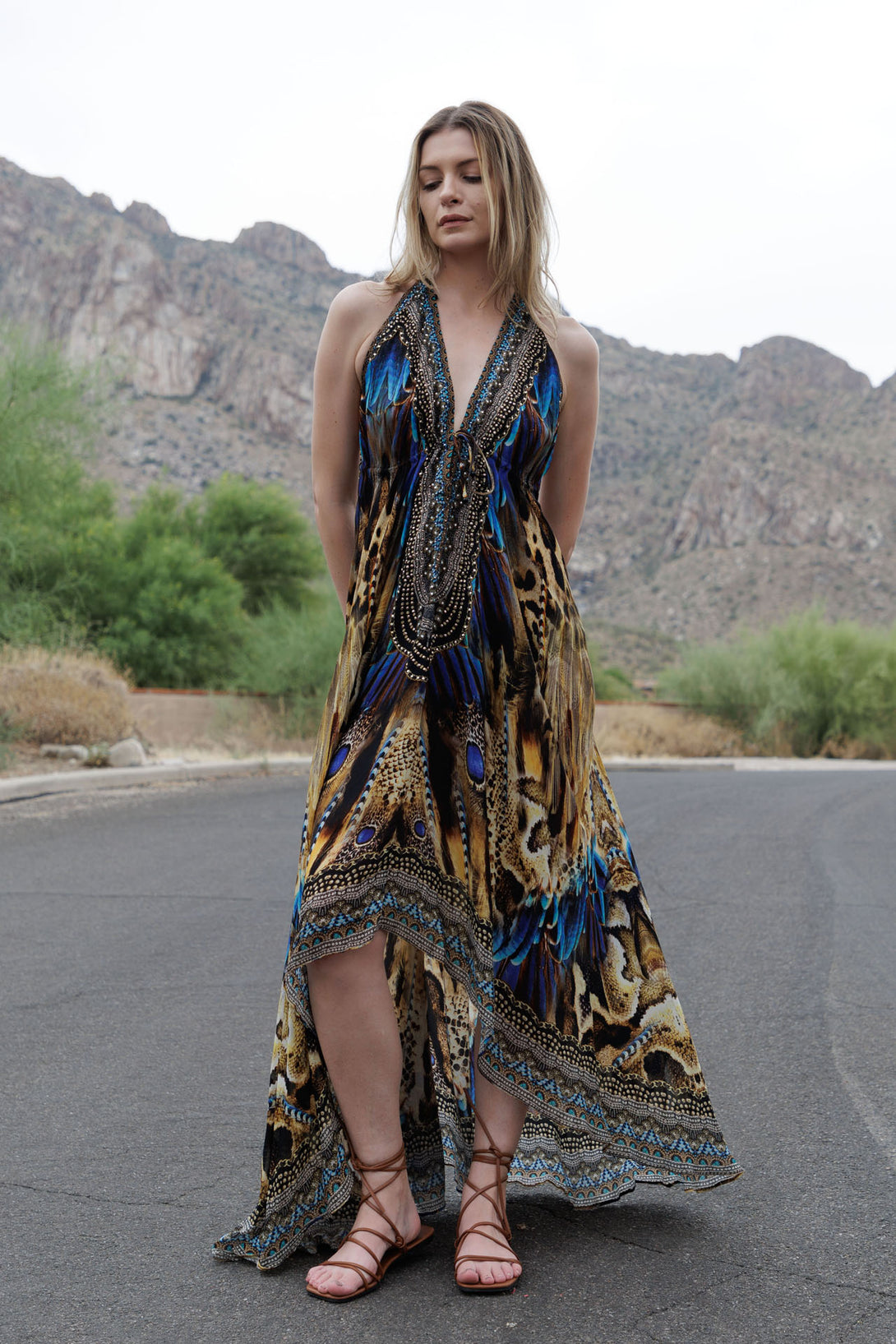 printed maxi dress,
maxi dresses for tall women,
long spring dresses,
Shahida Parides,