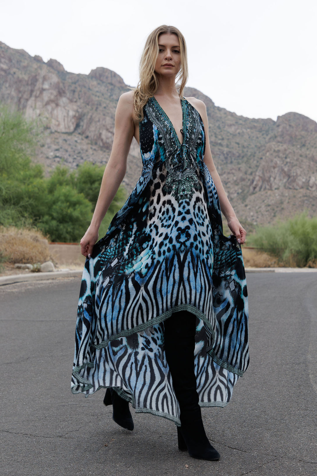 maxi cocktail dress,
elegant maxi dresses,
printed maxi dress,
Shahida Parides