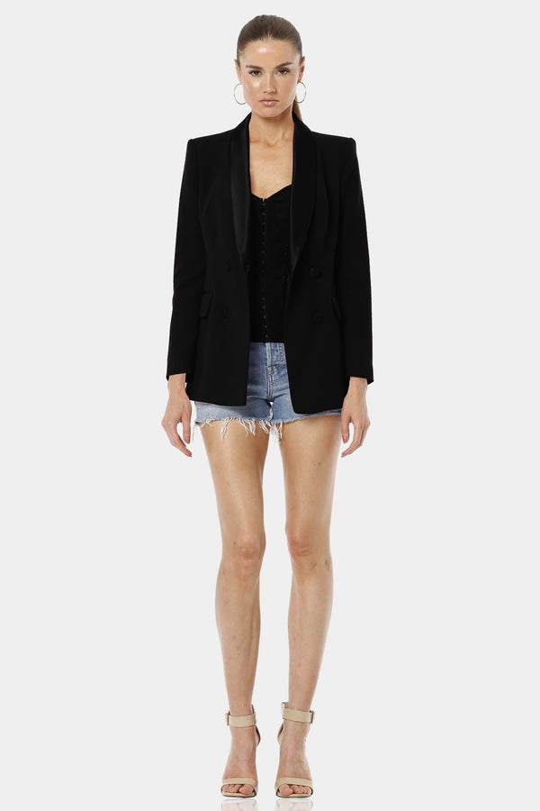 Amaryllis Black Magic Blazer For Women