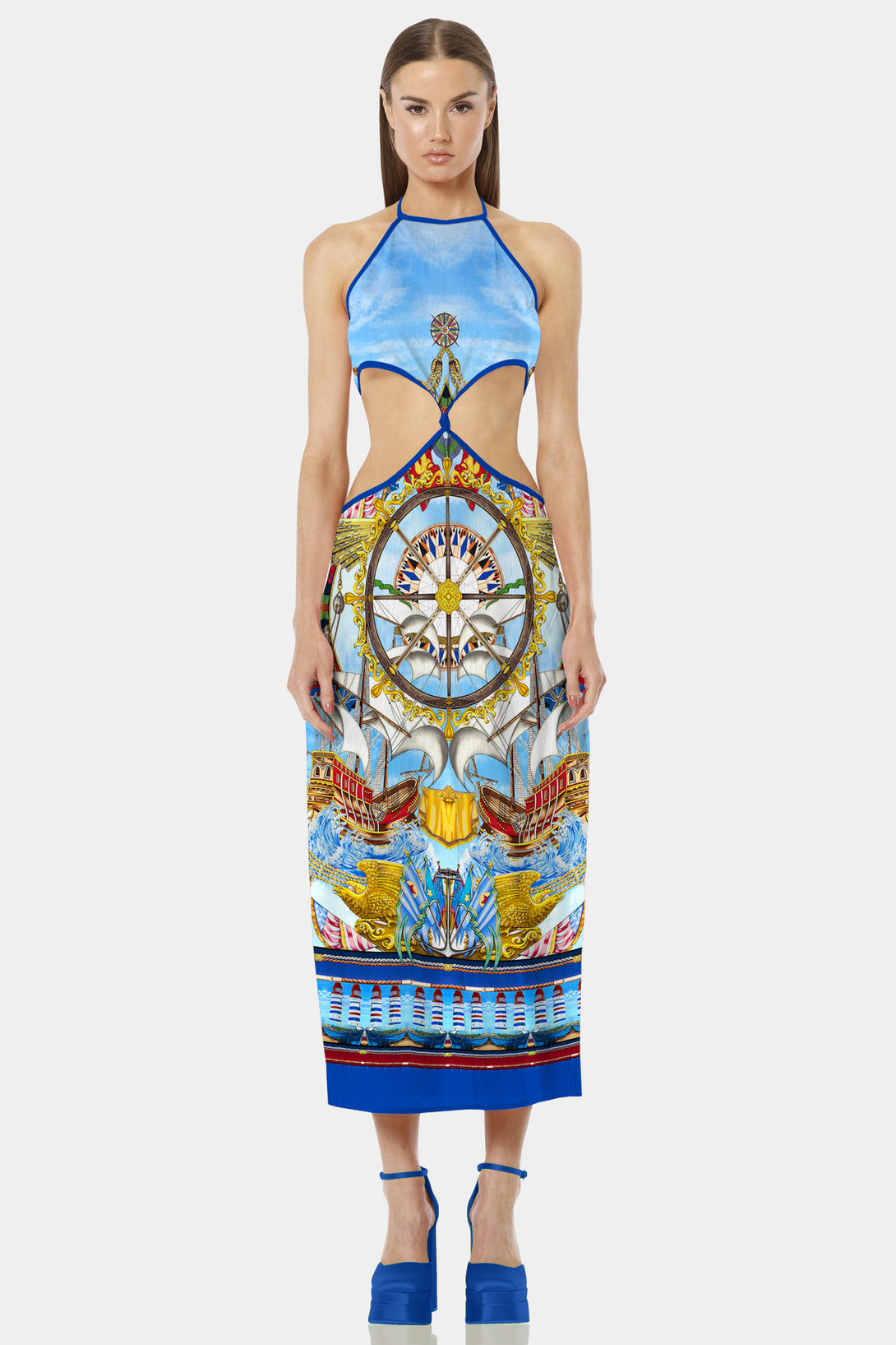 long length dresses,
long flowy summer dresses,
long flowy maxi dress,
Shahida Parides, Nautical Flair,