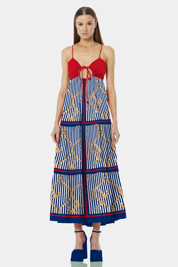 vacation dresses for women,
unique maxi dresses,
trendy maxi dress,
Shahida Parides,
Nautical Stripe,