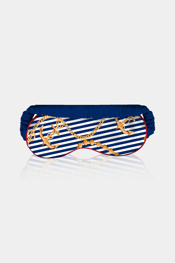 eye patch for sleeping,
eye mask sleep,
eye cover for sleep,
Shahida Parides,
Nautical Stripes,