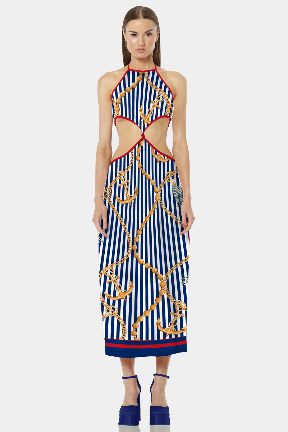 fit and flare maxi dress,
fancy maxi dresses,
fall maxi dresses,
Shahida Parides,
Nautical Stripes,