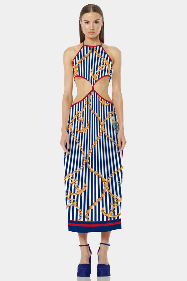 fit and flare maxi dress,
fancy maxi dresses,
fall maxi dresses,
Shahida Parides,
Nautical Stripes,