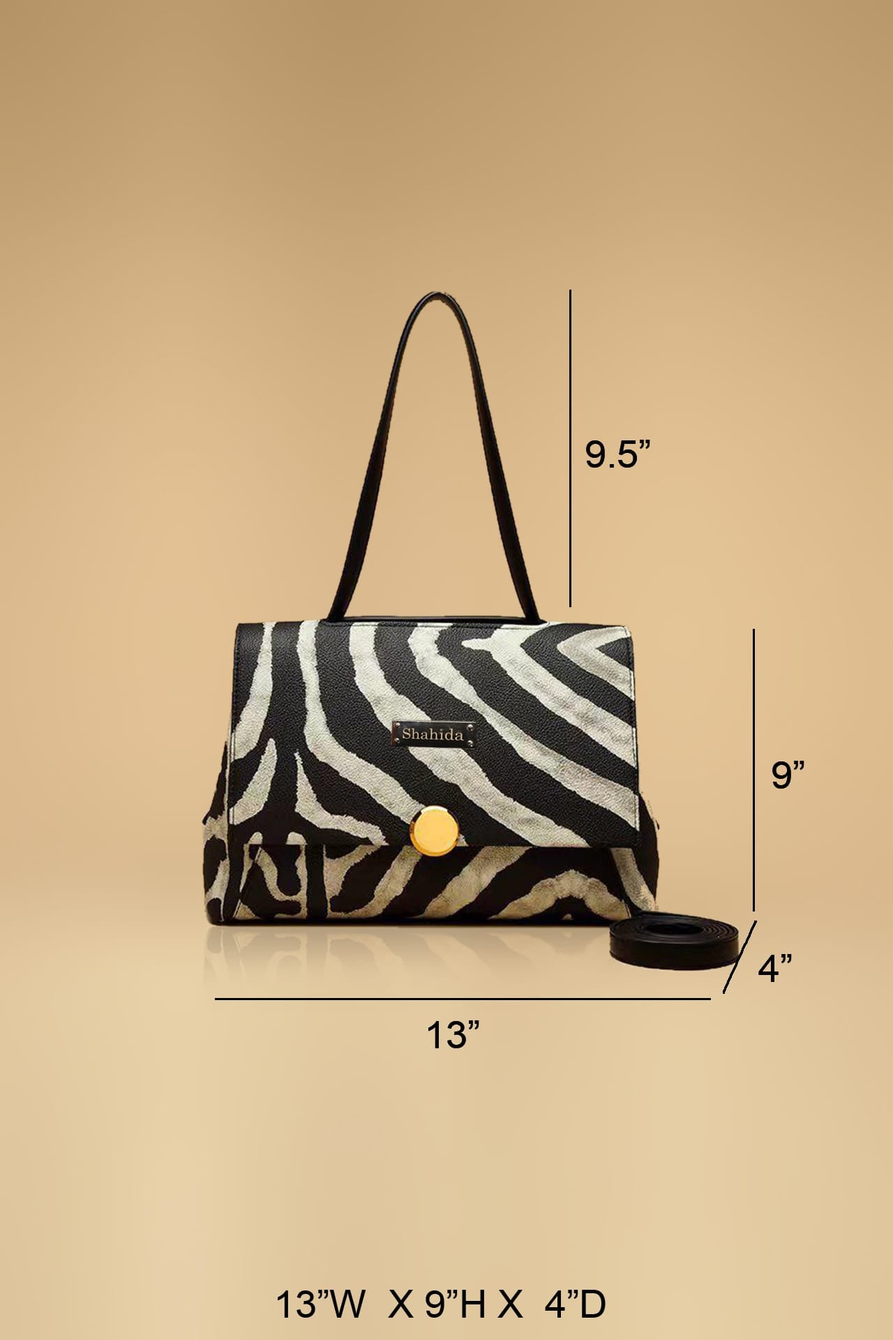 TEEK - Sleek Leopard Print Handbags