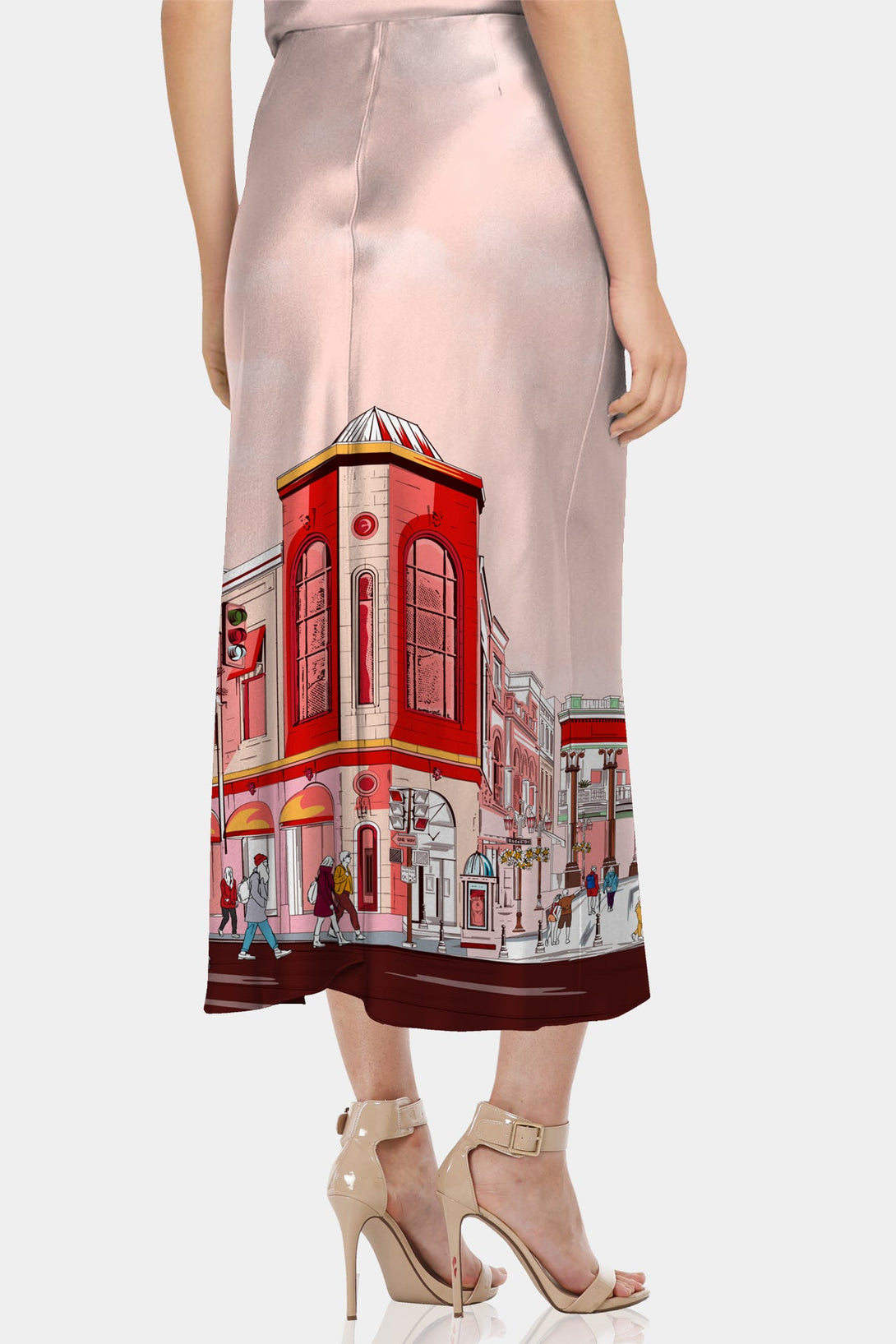 Kyle X Shahida,
Rodeo Drive Collective,
womens skirts midi,
knee length skirts for women,