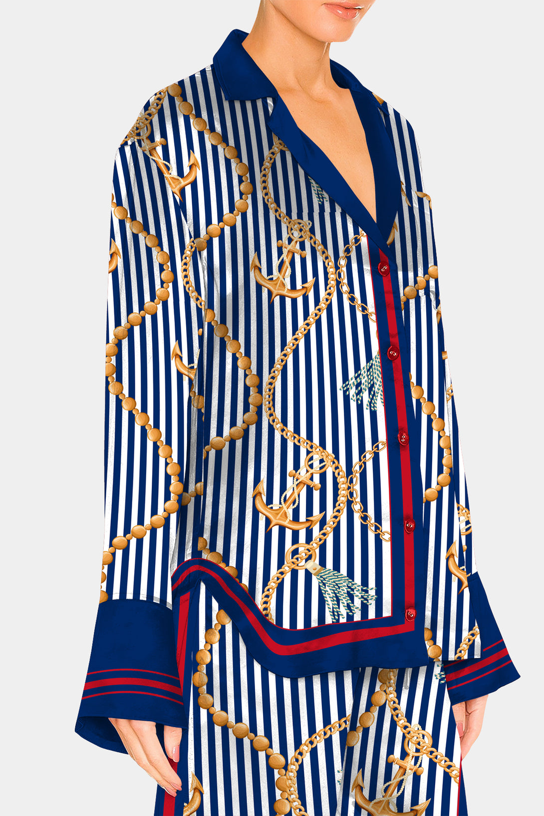 Shahida Parides, 
Carioca Stripes,
shirt for women,
womens shirts,