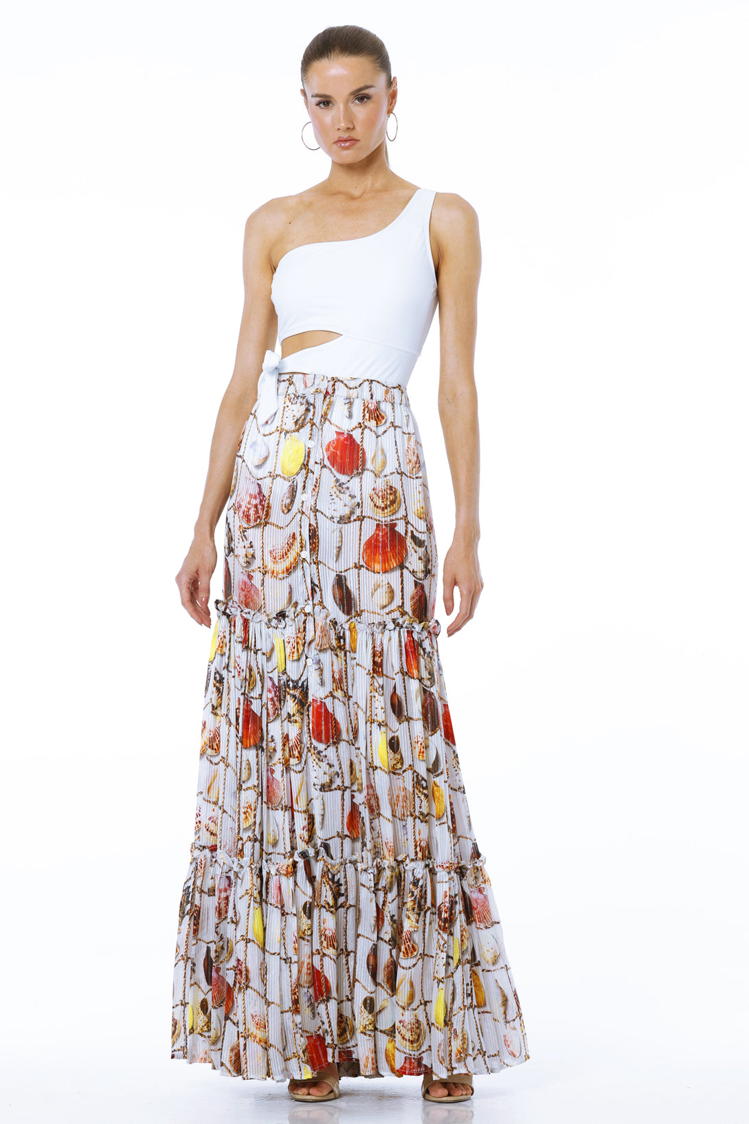 Shahida Parides,
skirt long skirt,
printed maxi skirt,
plus size maxi skirt,