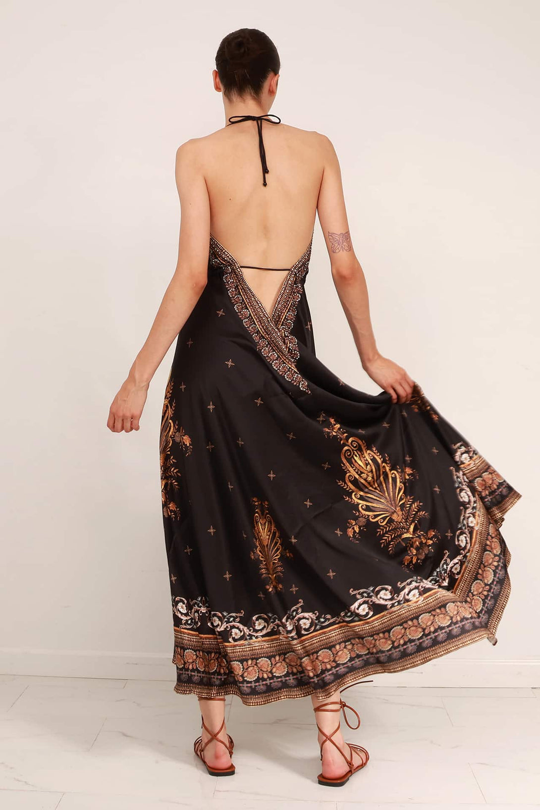 black dress for women, long spring dresses, Shahida Parides,
casual summer maxi dresses,