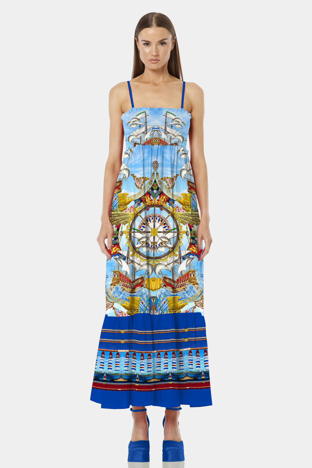 light blue maxi dress,
day dresses for women,
cotton sundress,
Shahida Parides,