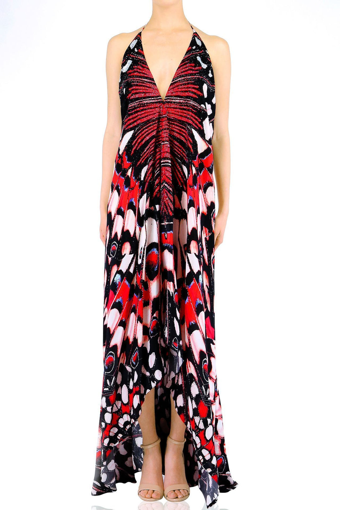  long red dress, Shahida Parides, beach maxi dress, long summer dresses, backless maxi dress,