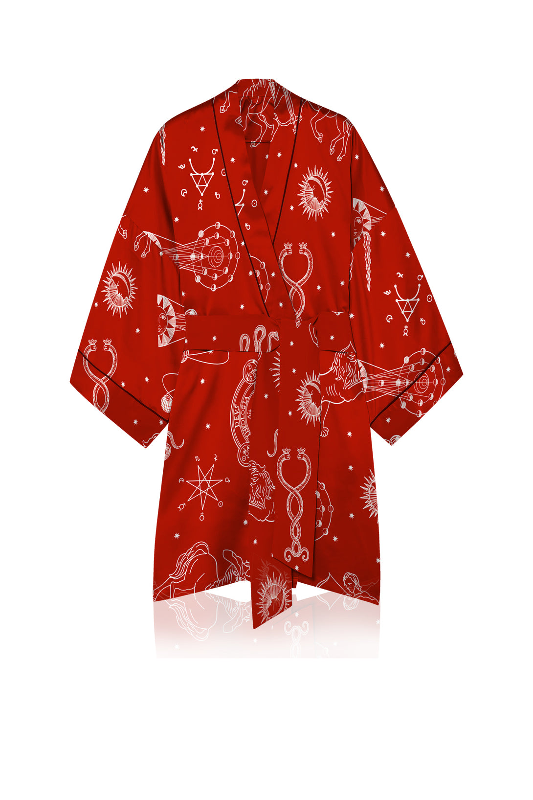 short silk robes for women, short silk robe womens, Kyle X Shahida,