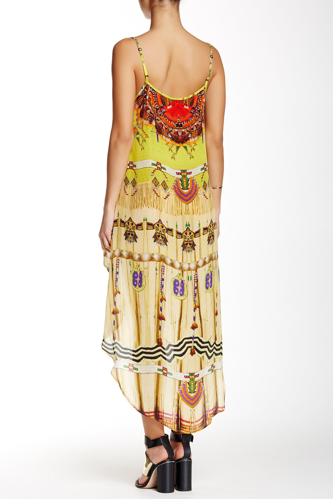  long flowy yellow dress, long summer dresses for women, Shahida Parides, backless maxi dress,