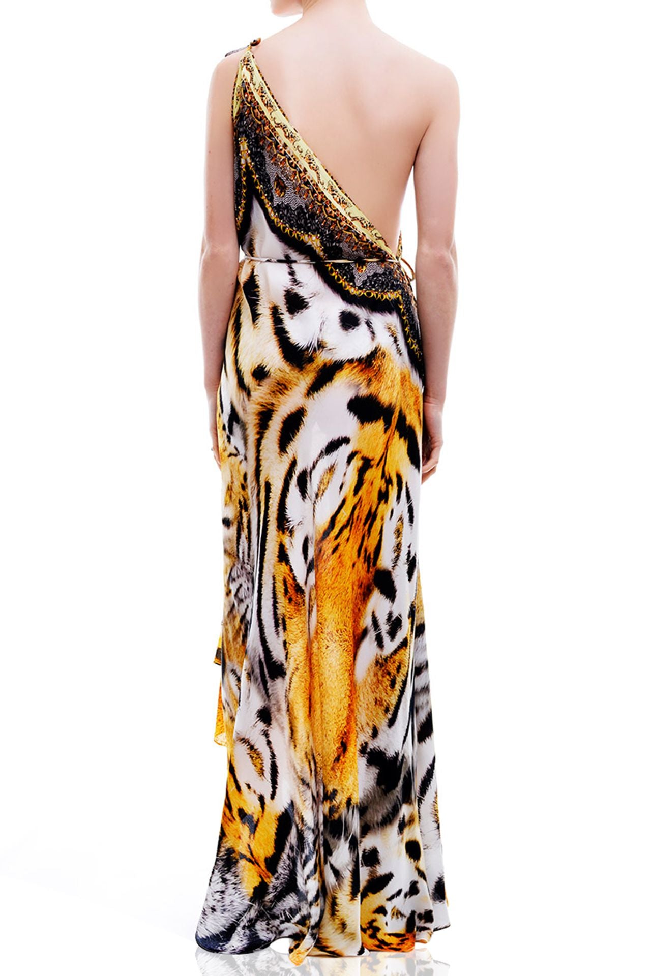 2023 Dresses For Women Tiger Print Maxi Dress Summer Dress For Women Shahida Parides 6166